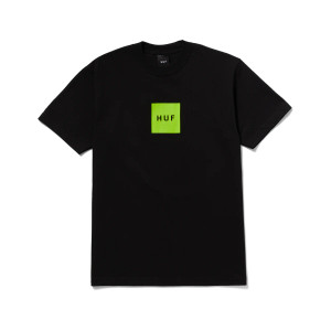 Huf Worldwide Set Box T-Shirt - Black Huf Worldwide Set Box T-Shirt - Black