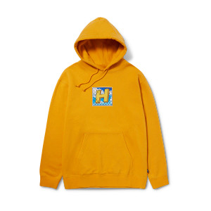 HUF Worldwide Tresspass Pullover Hoodie - Gold
