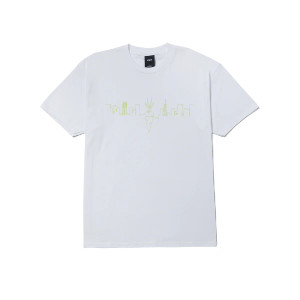 HUF X Carrots Carrot Skyline T-Shirt - White HUF X Carrots Carrot Skyline T-Shirt - White