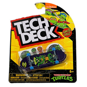 Tech Deck Santa Cruz X Teenage Mutant Ninja Turtles Fingerboard Skateboard - TMNT Tech Deck Santa Cruz X Teenage Mutant Ninja Turtles Fingerboard Skateboard - TMNT