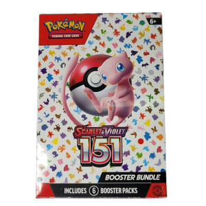 Pokemon Cards Scarlet & Violet 151 Booster Bundle Box - UK Booster Packs x 6