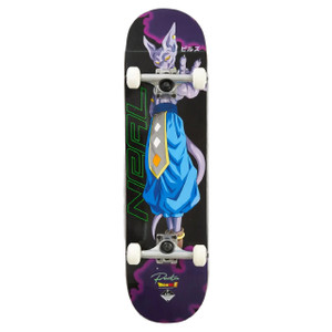 Primitive x Dragonball Z Neal Beerus 8.38 Complete Skateboard - Black/Purple Primitive x Dragonball Z Neal Beerus 8.38 Complete Skateboard - Black/Purple