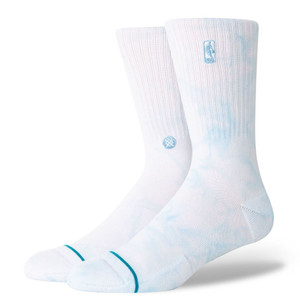 Stance NBA Logoman Crew Socks - Light Blue - Medium
