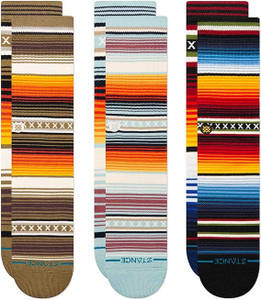 Stance Curren Crew Socks - 3 Pack - Multi