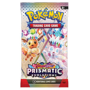 Pokemon Cards Prismatic Evolutions UK Booster Pack Pokemon Cards Prismatic Evolutions UK Booster Pack