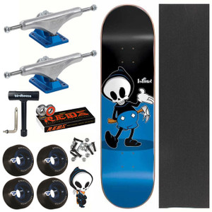 Blind Reaper Character 8" Complete Skateboard - Bones Reds - Blue