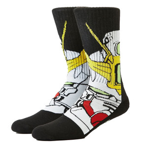 HUF Worldwide X Gundam Wing Crew Socks - Black