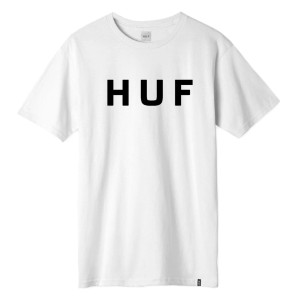 HUF Worldwide OG Logo T-Shirt - White