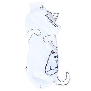 RIPNDIP Lord Nermal Low Socks - White