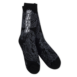 RIPNDIP Haku Nerm Socks - Black RIPNDIP Haku Nerm Socks - Black