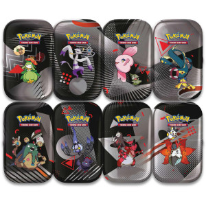Pokémon TCG: Scarlet & Violet 10.5 - Black Bolt & White Flare - Unova Mini Tins - Full Set Pokémon TCG: Scarlet & Violet 10.5 - Black Bolt & White Flare - Unova Mini Tins - Full Set