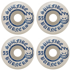 Spitfire Burner 99DU 55mm Skateboard Wheels - White Spitfire Burner 99DU 55mm Skateboard Wheels - White