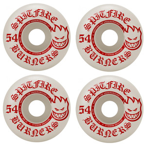 Spitfire Burner 99DU 54mm Skateboard Wheels - White Spitfire Burner 99DU 54mm Skateboard Wheels - White
