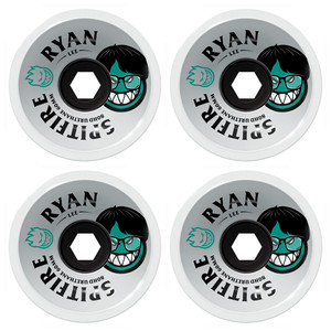 Spitfire Soft Wheels Ryan Lee Burn Squad 80HD 60mm Skateboard Wheels - White Spitfire Soft Wheels Ryan Lee Burn Squad 80HD 60mm Skateboard Wheels - White