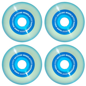 Spitfire Skateboard Wheels Sapphire Radial 90D Blue 56mm Spitfire Skateboard Wheels Sapphire Radial 90D Blue 56mm