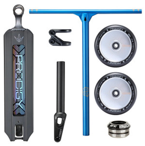 Blunt Prodigy X PX Soul Custom Street Stunt Scooter - Black/Blue
