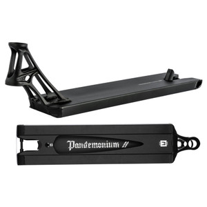Ethic DTC Pandemonium Boxed Stunt Scooter Deck - 580mm - Black Ethic DTC Pandemonium Boxed Stunt Scooter Deck - 580mm - Black