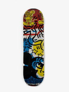 Diamond Supply Co Keith Haring Mickey Mouse 8.25" Skateboard Deck - Red/Blue Diamond Supply Co Keith Haring Mickey Mouse 8.25" Skateboard Deck - Red/Blue