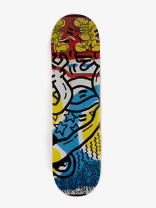 Diamond Supply Co Keith Haring Mickey Mouse 8.25" Skateboard Deck - Yellow/Blue Diamond Supply Co Keith Haring Mickey Mouse 8.25" Skateboard Deck - Yellow/Blue