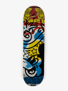 Diamond Supply Co Keith Haring Mickey Mouse 8.25" Skateboard Deck - Yellow/Red Diamond Supply Co Keith Haring Mickey Mouse 8.25" Skateboard Deck - Yellow/Red