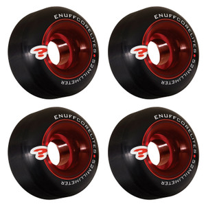 Enuff Corelites 52mm Skateboard Wheels - Black/Red Enuff Corelites 52mm Skateboard Wheels - Black/Red