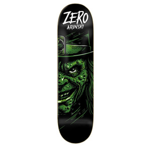 Zero  Fright Night Leprechaun Adam Arunski Skateboard Deck 8.5"