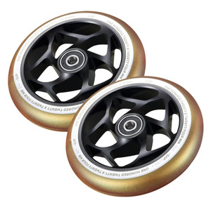 Blunt Envy 120mm Prodigy Stunt Scooter Wheels - Pair - Gold/Black