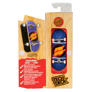 Tech Deck Performance Wood Fingerboard - Santa Cruz 