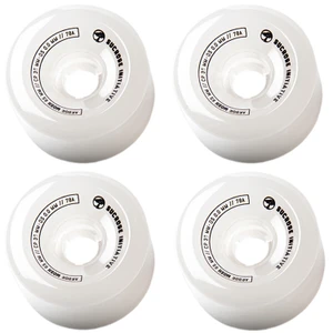 Arbor Mosh 65mm 78A Cruiser Skateboard Wheels - Ghost White