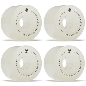 Arbor Outlook 69mm 78A Cruiser Skateboard Wheels - Ghost White