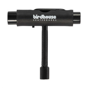 Birdhouse Skateboard Metal All In One Multi Function T Tool - Black