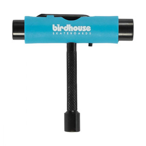 Birdhouse Skateboard Metal All In One Multi Function T Tool - Blue