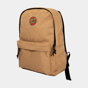Santa Cruz Skateboards Classic Dot Emb Backpack - Biscuit