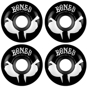 BONES OG Formula 53mm 100A V4 Wide Skateboard Wheels - Black 