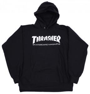 Thrasher Hoody Skate Mag - Black Thrasher Hoody Skate Mag - Black