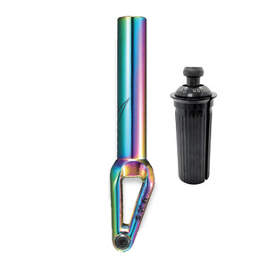 Blunt SOB V3 IHC Stunt Scooter Forks - Neo Chrome