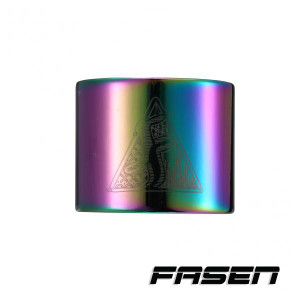 Fasen 2 bolt collar clamp - Neo Chrome
