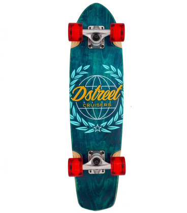 D Street Atlas Cruiser Skateboard - 28  IN - Blue