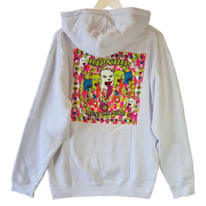 RIPNDIP Micro Nerm Hoodie - White