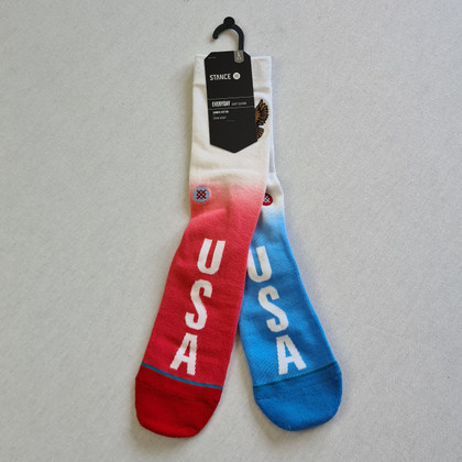 Stance The Brave Socks - Blue/Red