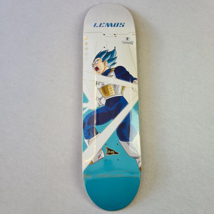 Primitive X Dragon Ball Z Lemos Vegeta SSG Skateboard Deck