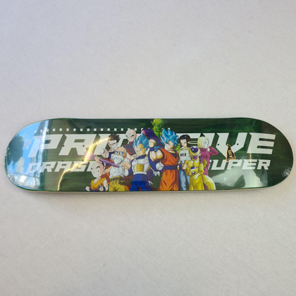 Primitive X Dragon Ball Z Universal Survival Team 8.125" Skateboard Deck - Green