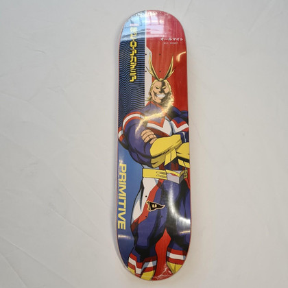 Primitive X My Hero Academia All Might 8" Skateboard Deck