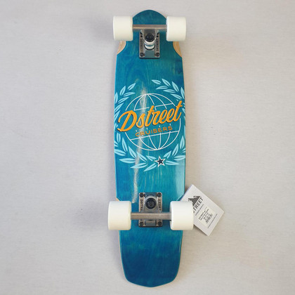 D Street Atlas Cruiser Skateboard - 28" - Blue