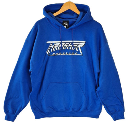 Thrasher Skateboard Future Hoodie - Blue