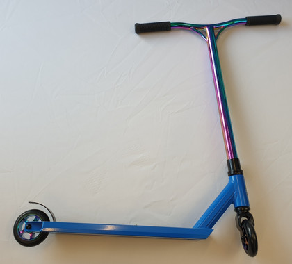 Custom Stunt Scooter - Blazer Pro - Blue / Neo Chrome