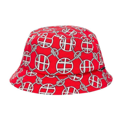 HUF Reversible Bucket Hat - Navy/Red