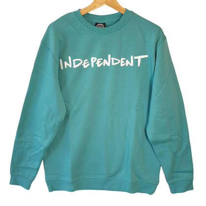Independent Skateboard Essense Crew Sweatshirt - Mint