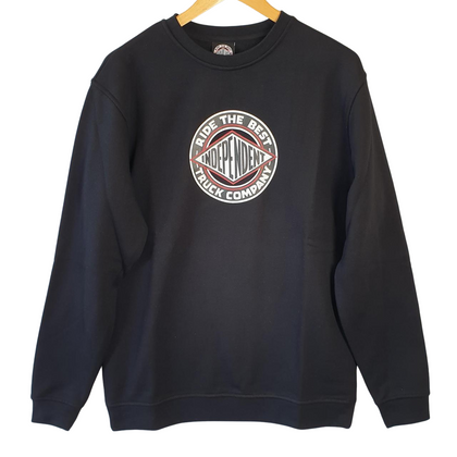 Independent Skateboard RTS Summit Crew Sweatshirt - Black