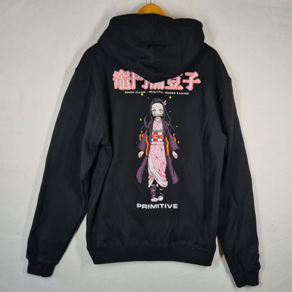 Primitive Skateboards X Demon Slayer Nezuko Kamado Hoodie - Black